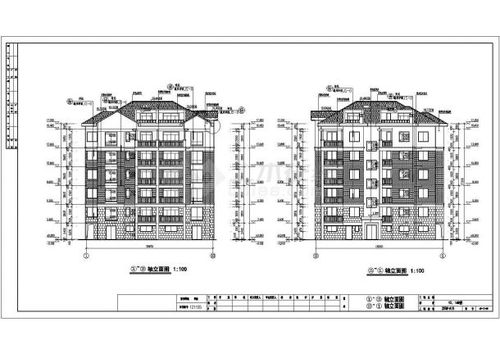 某縣五層框架結(jié)構(gòu)住宅樓建筑設(shè)計(jì)施工圖解析