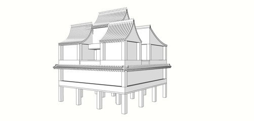空中樓閣 茶樓概念設(shè)計(jì)——空間與建筑的融合美學(xué)